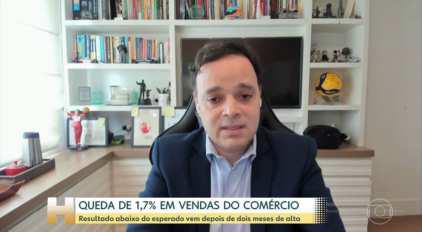 Marcelo Reis em entrevista ao Jornal Hoje, da Globo